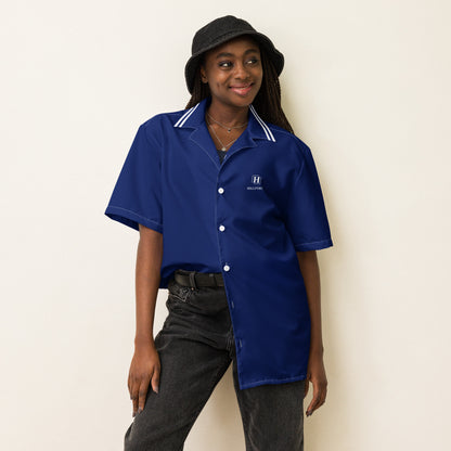 Unisex button shirt - Hillport Blue Shirt