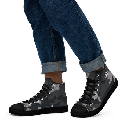 Men’s high top canvas shoes - Hillport Shoes