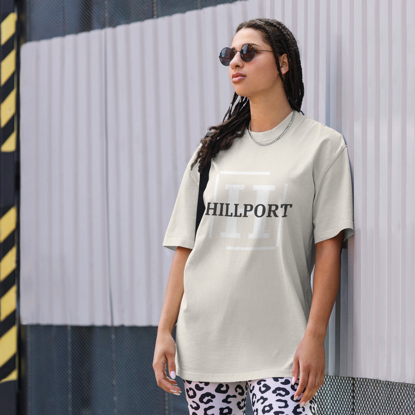 Oversized Faded T-Shirt - Hillport T-Shirt