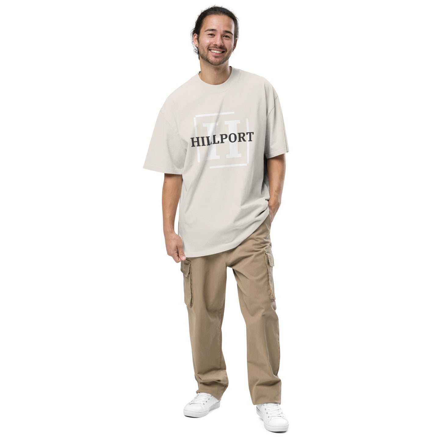 Oversized Faded T-Shirt - Hillport T-Shirt