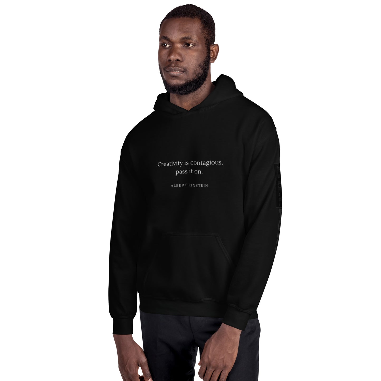 Unisex Hoodie Sweater - Quote Design