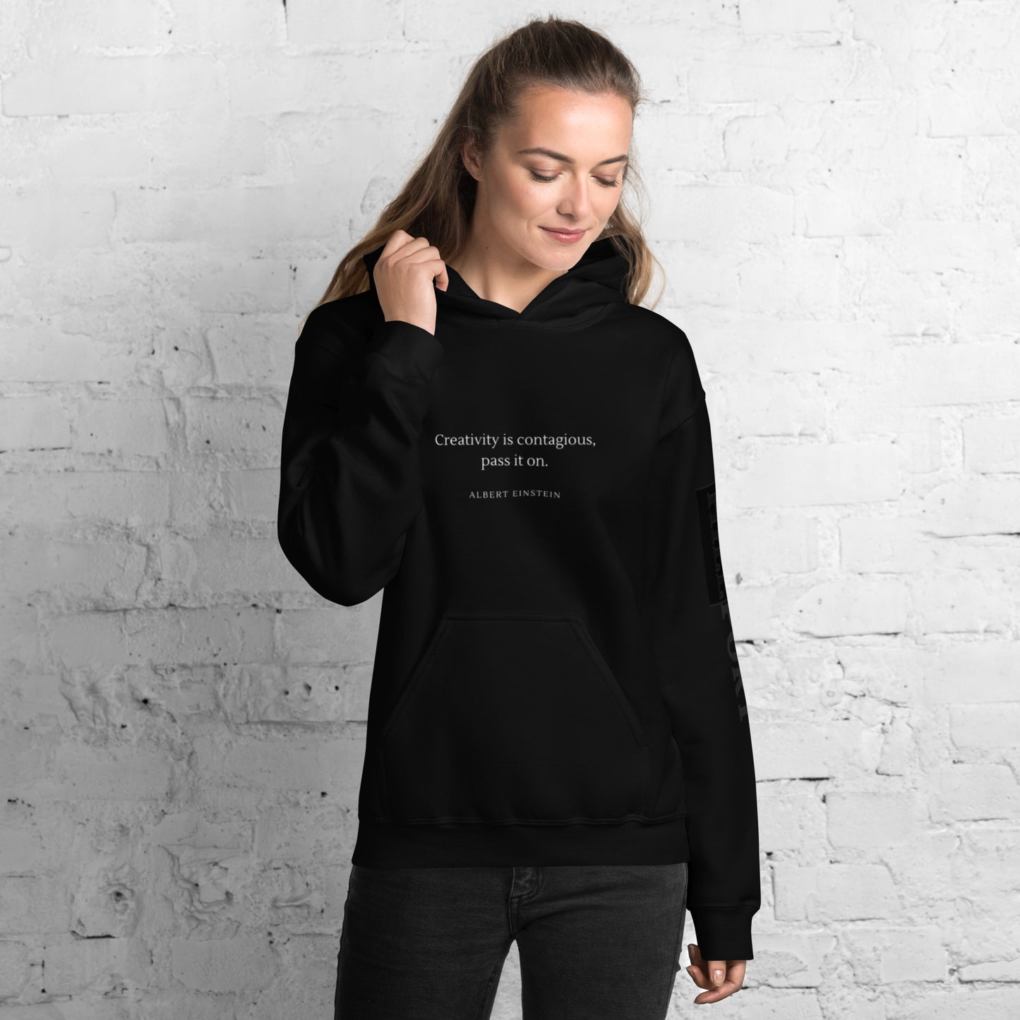 Unisex Hoodie Sweater - Quote Design